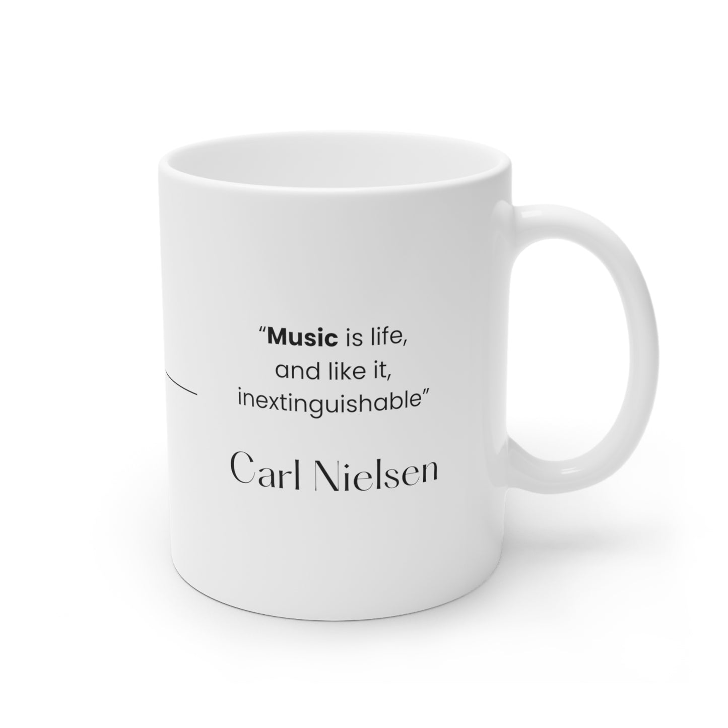 FCA Mug with Carl Nielsen Quote